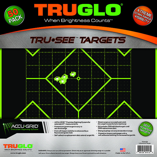 Terče Truglo TRU-SEE 5-Diamond, 50ks