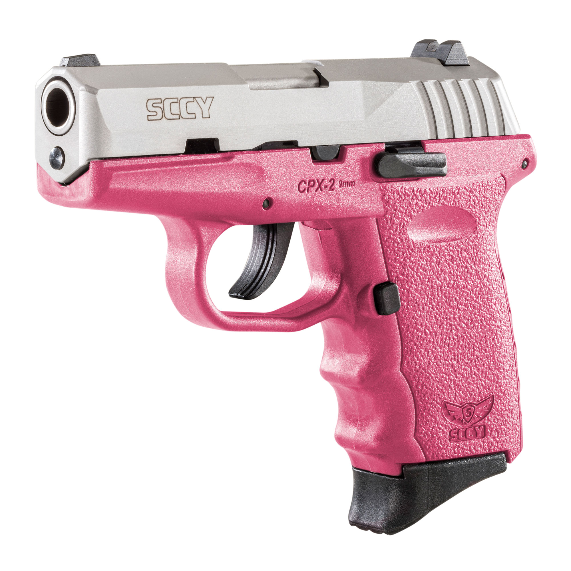 Pistole SCCY CPX-2 nerez/růžová