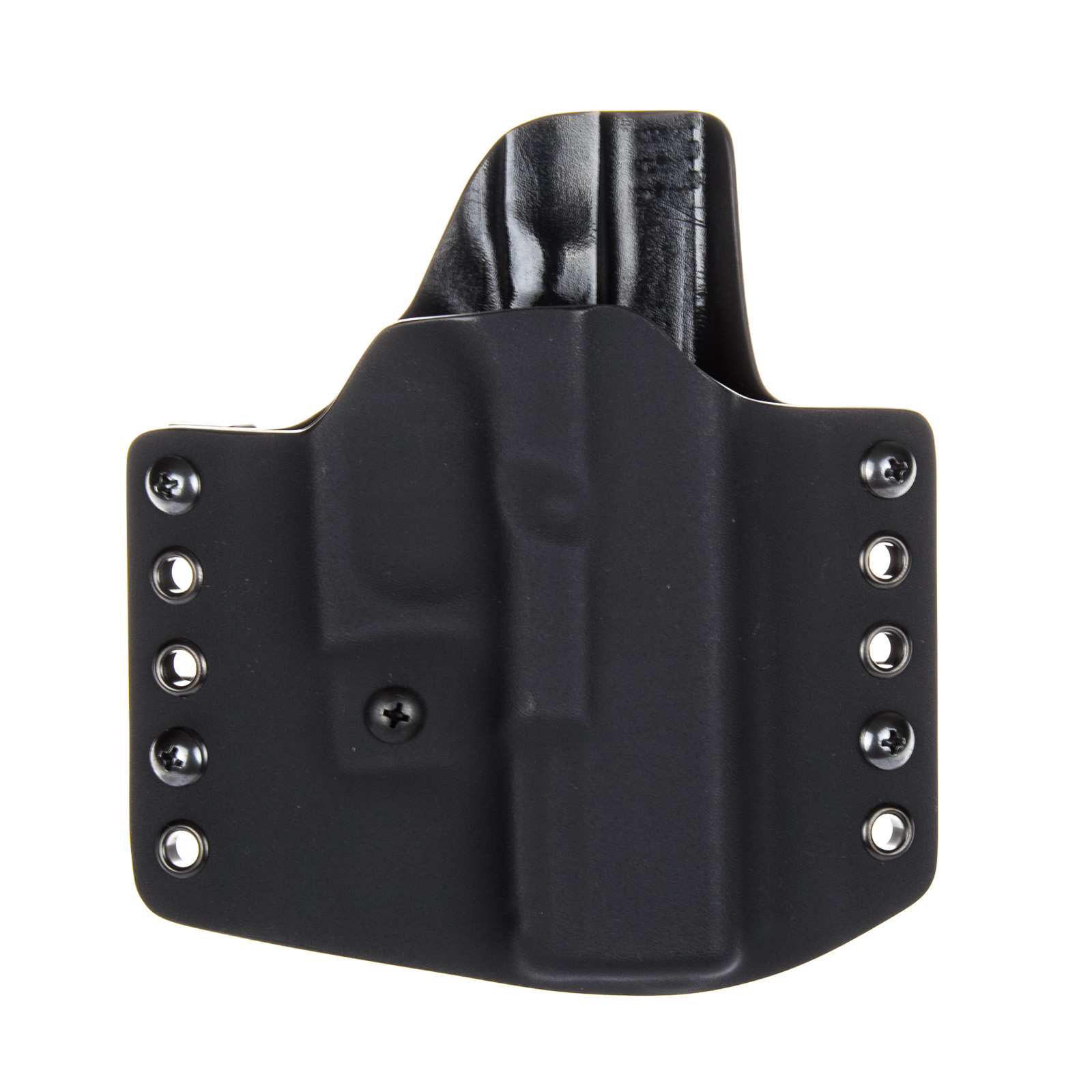 Vnější pouzdro RHholster, poloviční sweatguard, černá/černá (Glock 17 + Streamlight TLR-6)