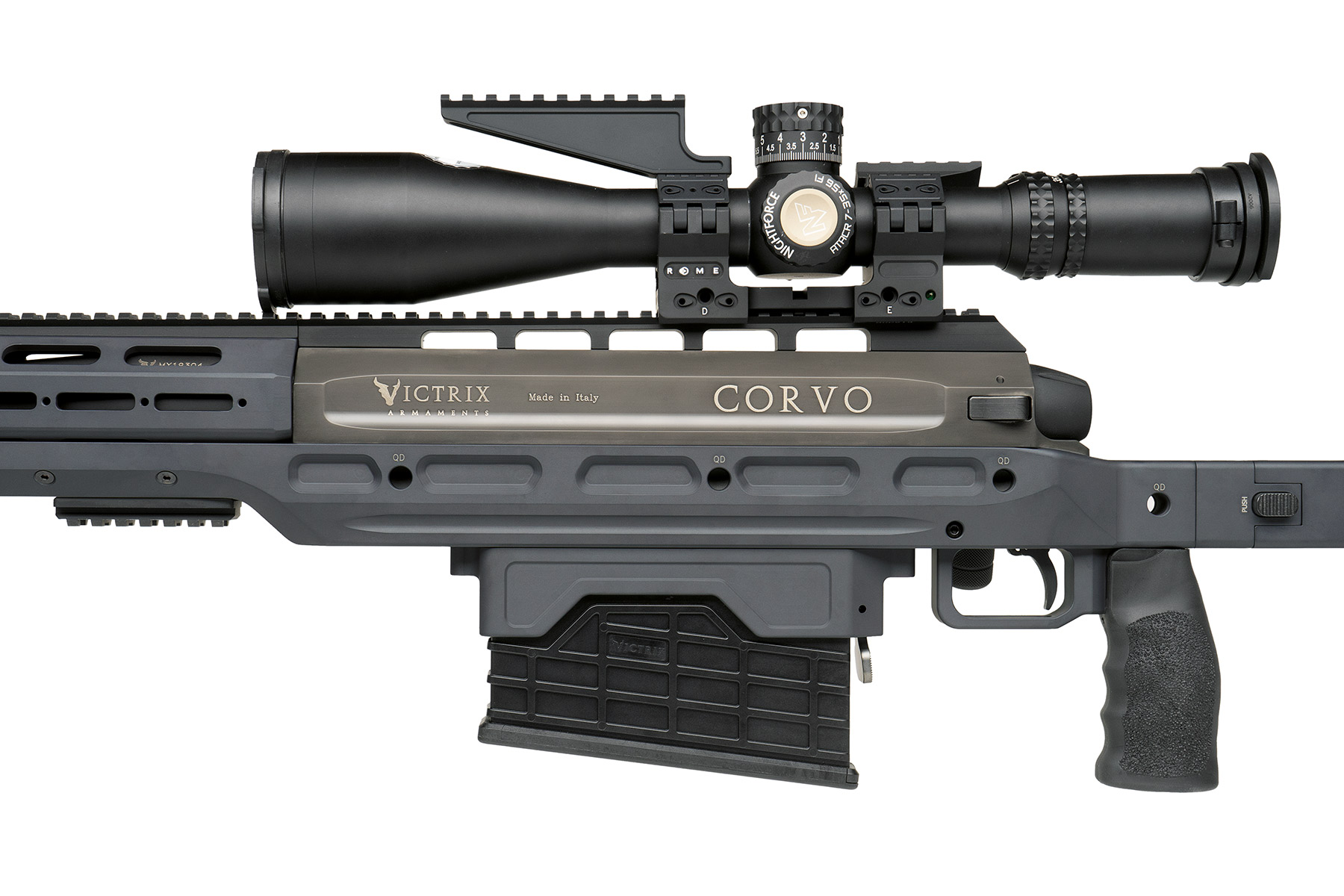 Opakovací puška Victrix Corvo V, Dark Grey (.50 BMG)