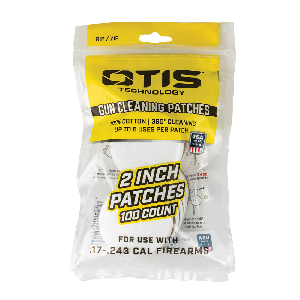 Bavlněné vytěráky (patche) Otis pro lanko, Malé 2
