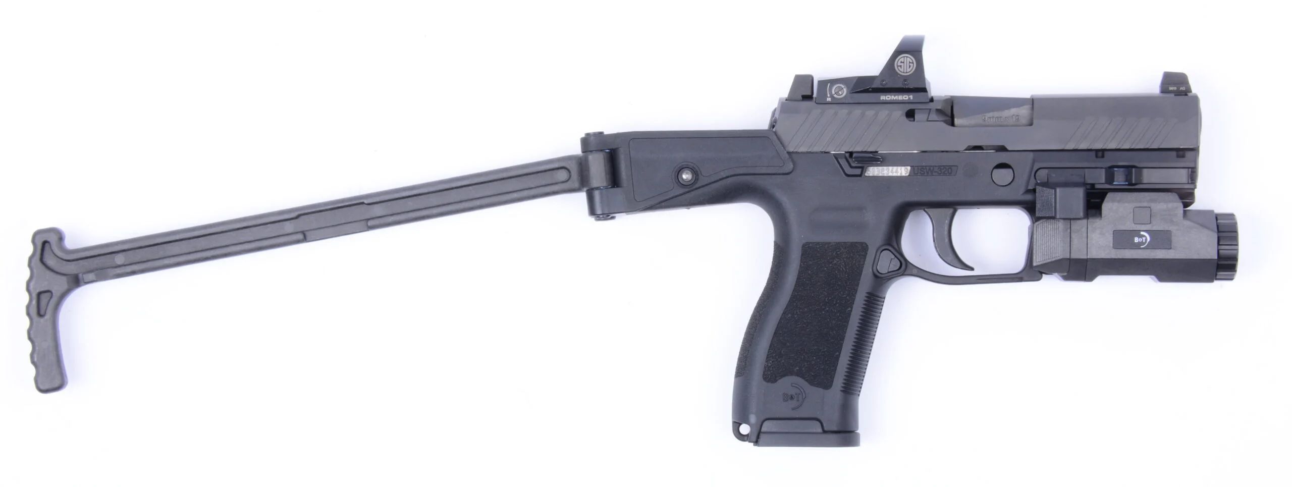 Konverze B&T USW-M17 pro pistole Sig Sauer P320 M17