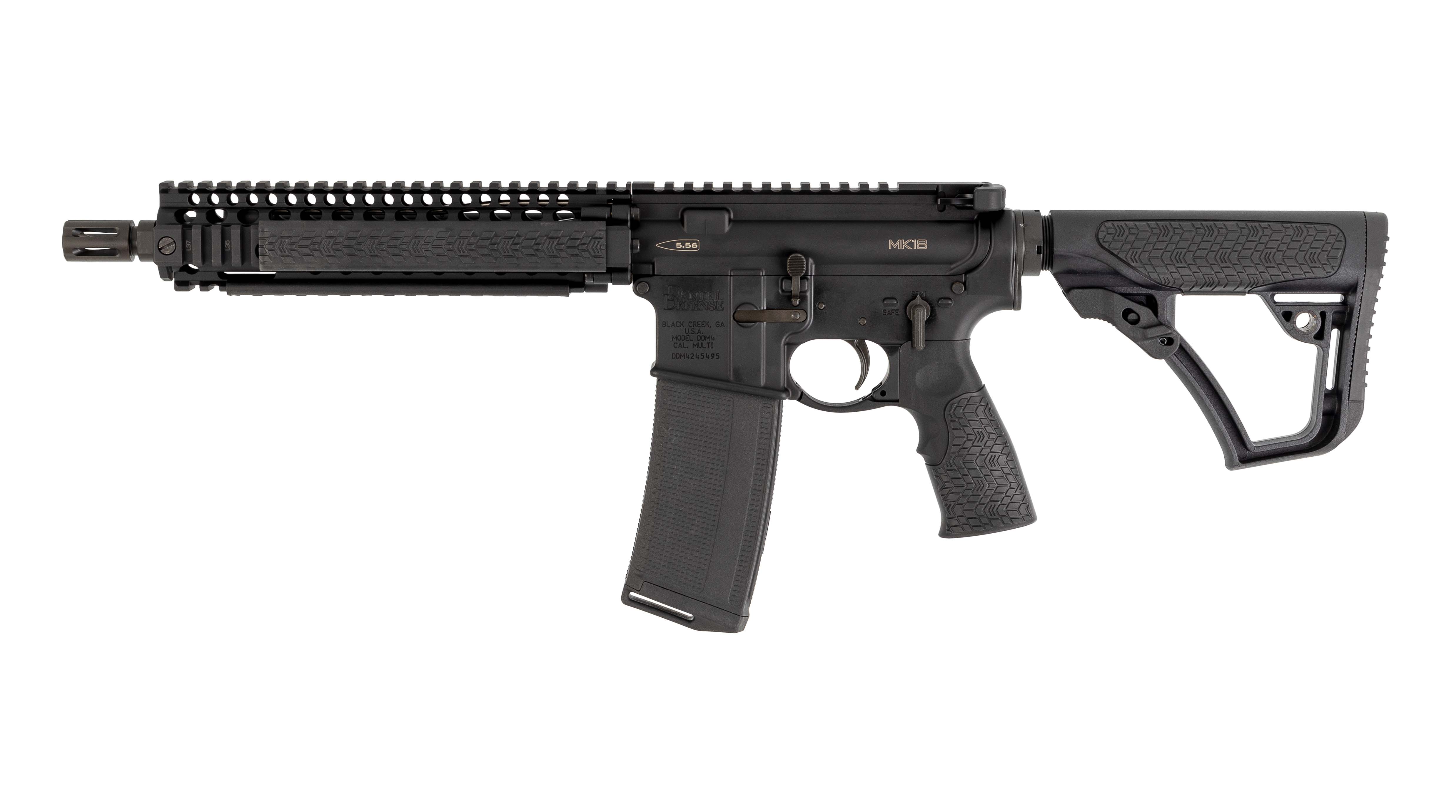 Samonabíjecí puška Daniel Defense DDM4 MK18 SBR
