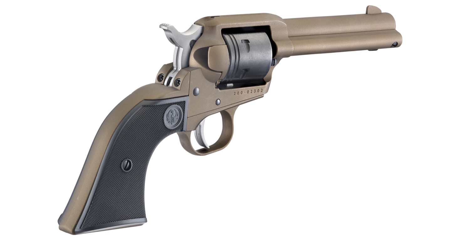 Revolver Ruger Wrangler, Burnt Bronze Cerakote (4,62