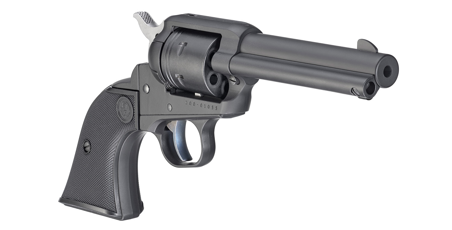 Revolver Ruger Wrangler, Black Cerakote (4,62