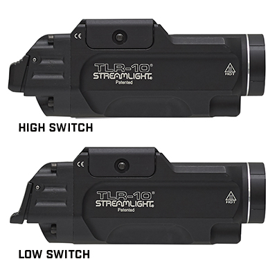 Svítilna Streamlight TLR-10, Červený laser