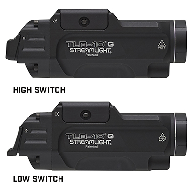 Svítilna Streamlight TLR-10, Zelený laser